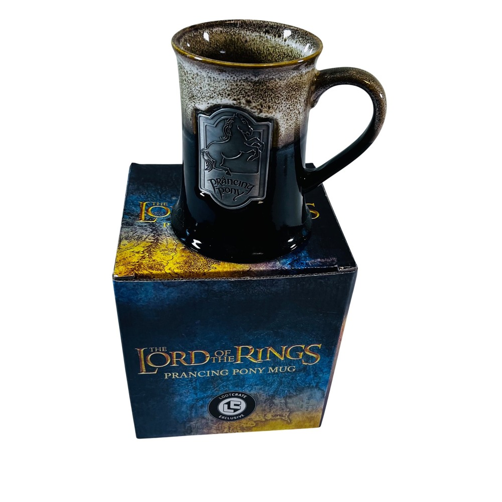 2019 Lord of the Rings Prancing Pony Mug Loot Crate Exclusive Boxed LOTR